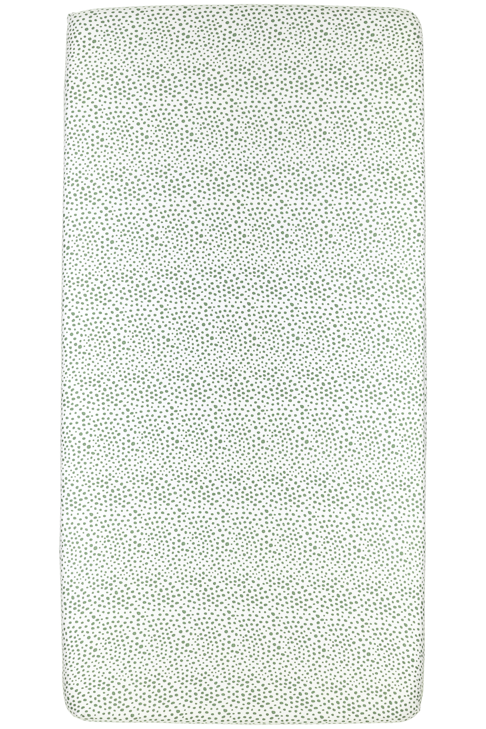 Hoeslaken eenpersoonsbed Cheetah - forest green - 90x200cm