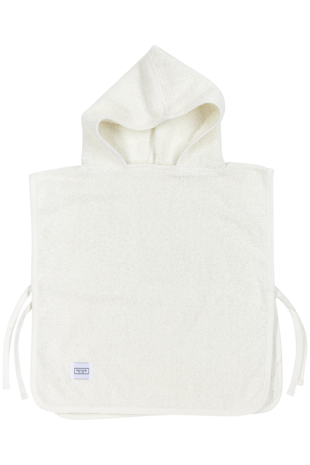 Badponcho badstof Uni - offwhite - 1-3 jaar
