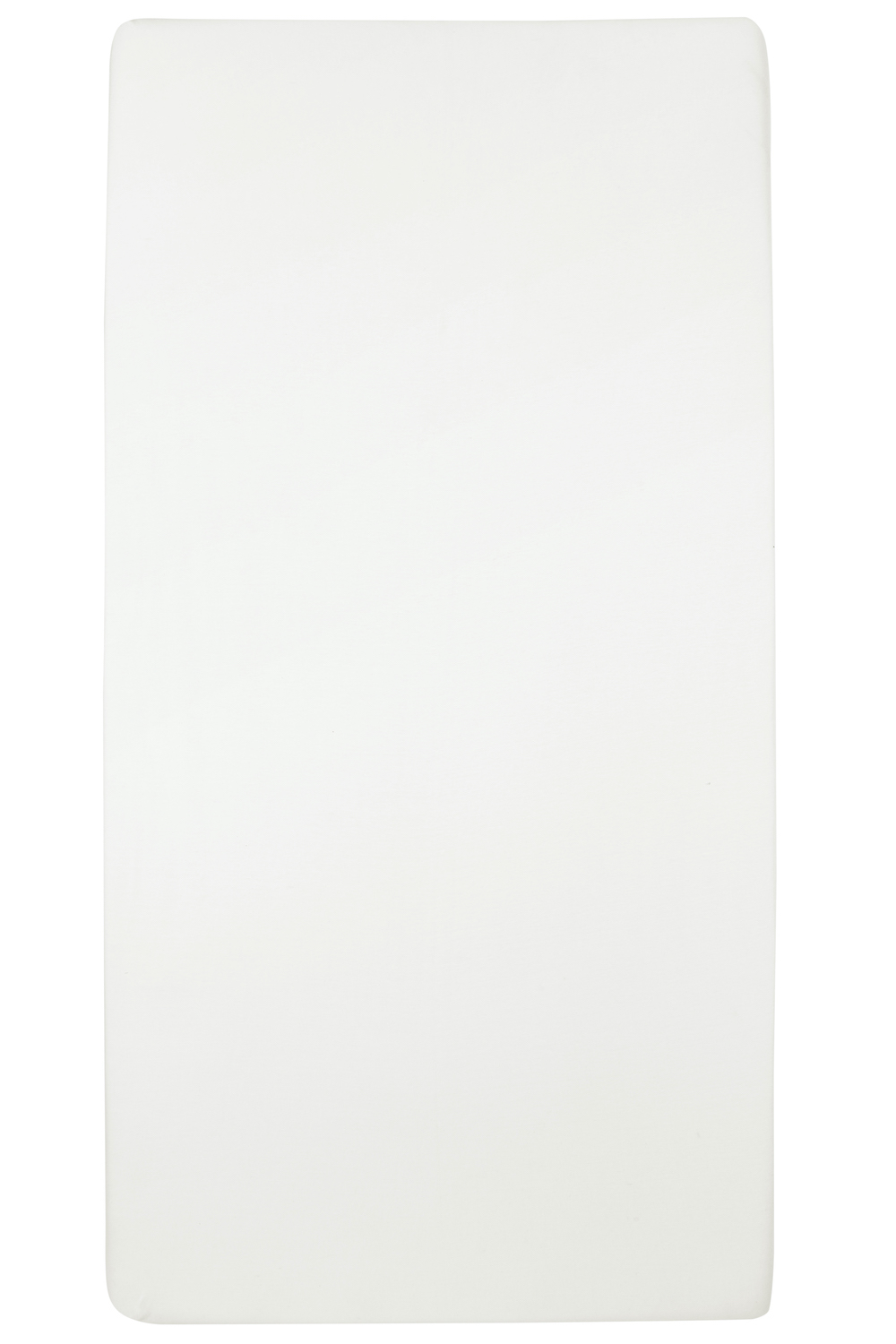 Hoeslaken tweepersoons Uni - warm white - 180x200cm