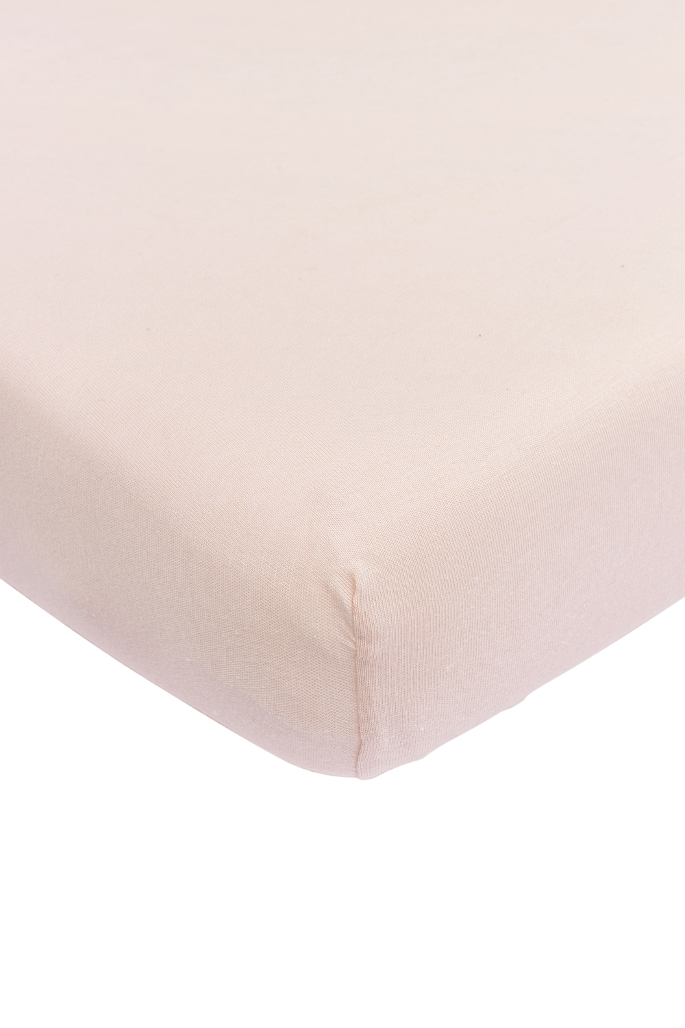 Hoeslaken juniorbed jersey Uni - soft pink - 70x140/150cm