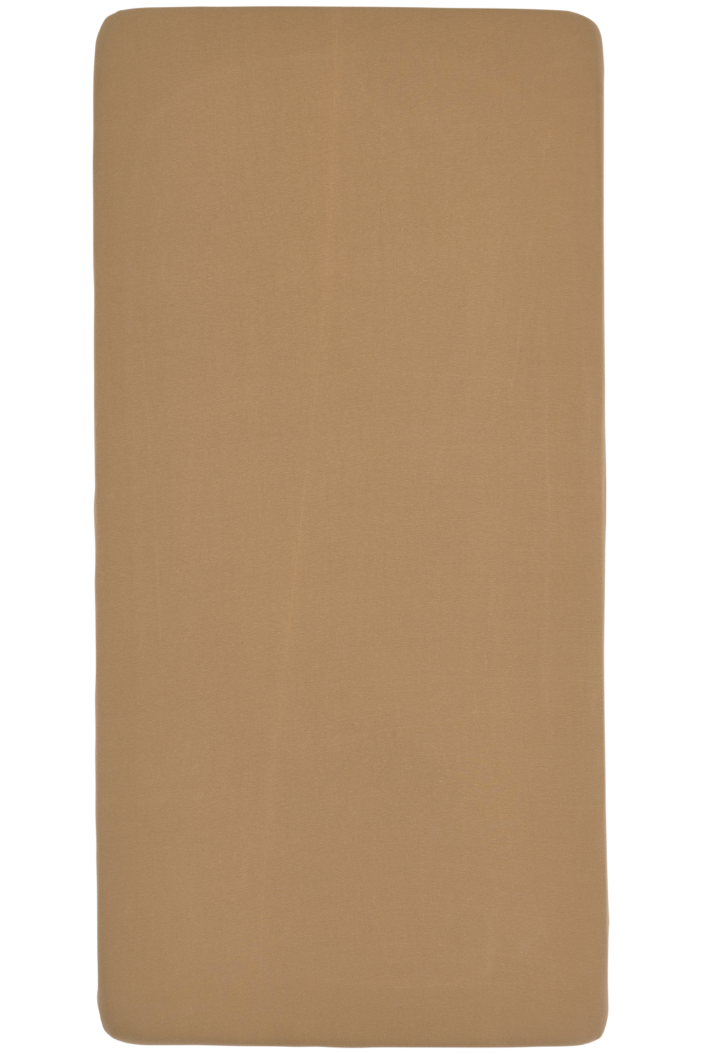 Hoeslaken juniorbed Uni - toffee - 70x140/150cm