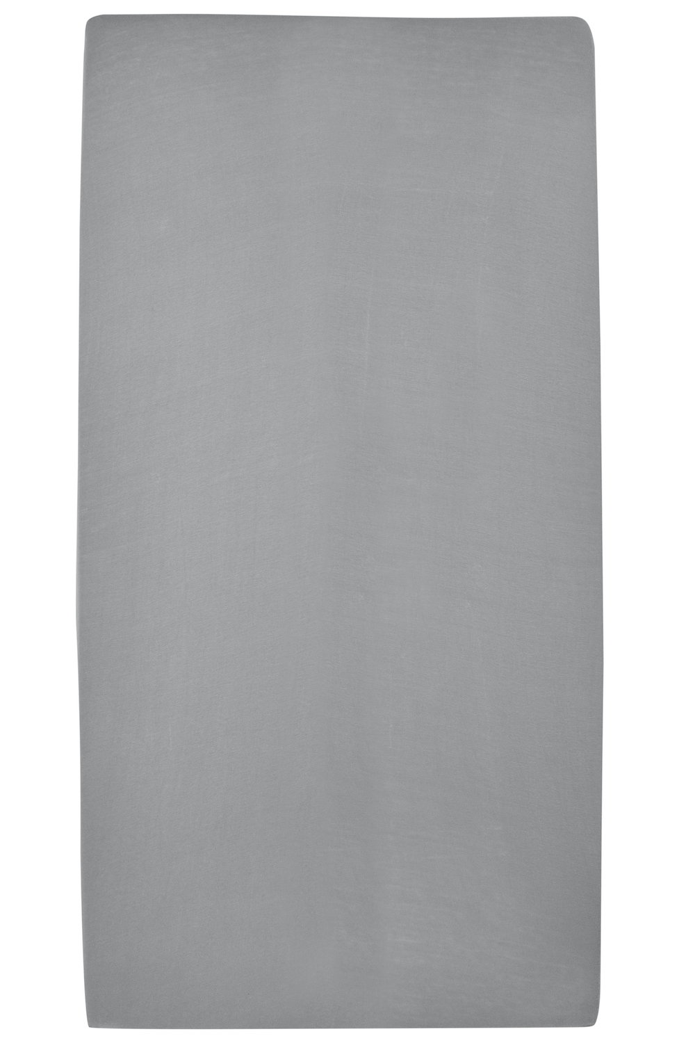 Hoeslaken tweepersoons Uni - grey - 140x200cm