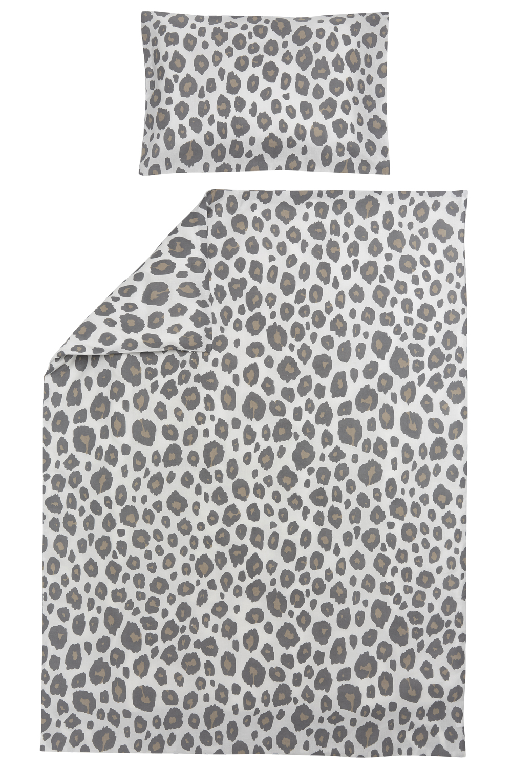 Dekbedovertrek + Kussensloop Panter - Neutral - 100x135cm 