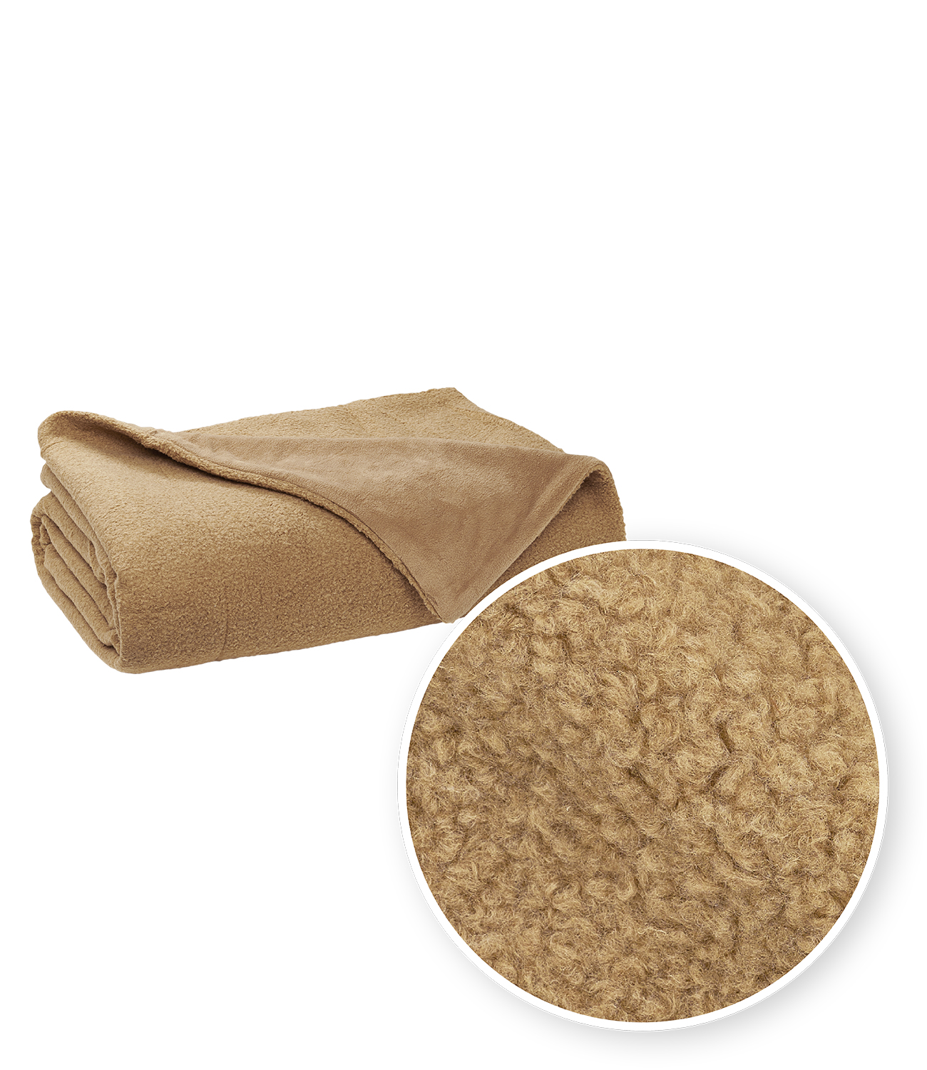 Sprei Bouclé - toffee
