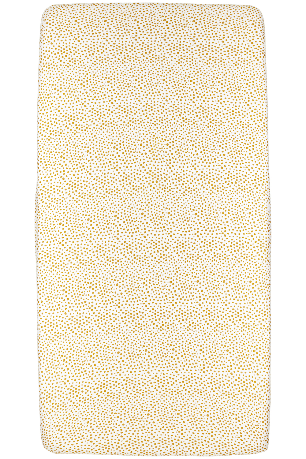 Hoeslaken eenpersoonsbed Cheetah - honey gold - 90x200cm