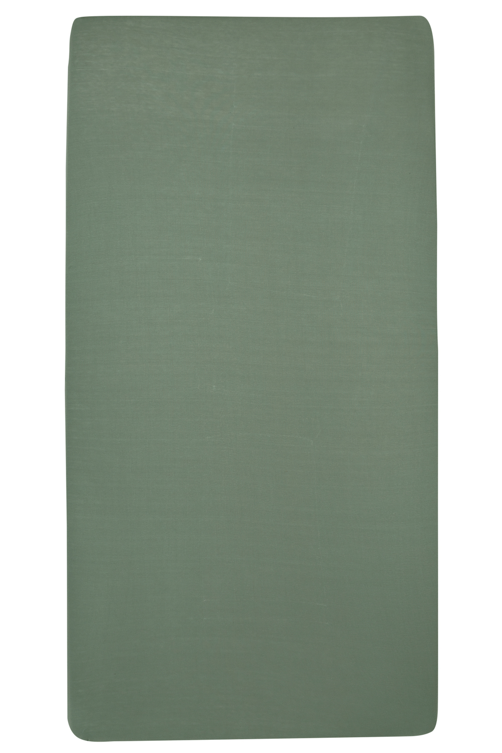 Hoeslaken tweepersoons Uni - forest green - 180x210/220cm