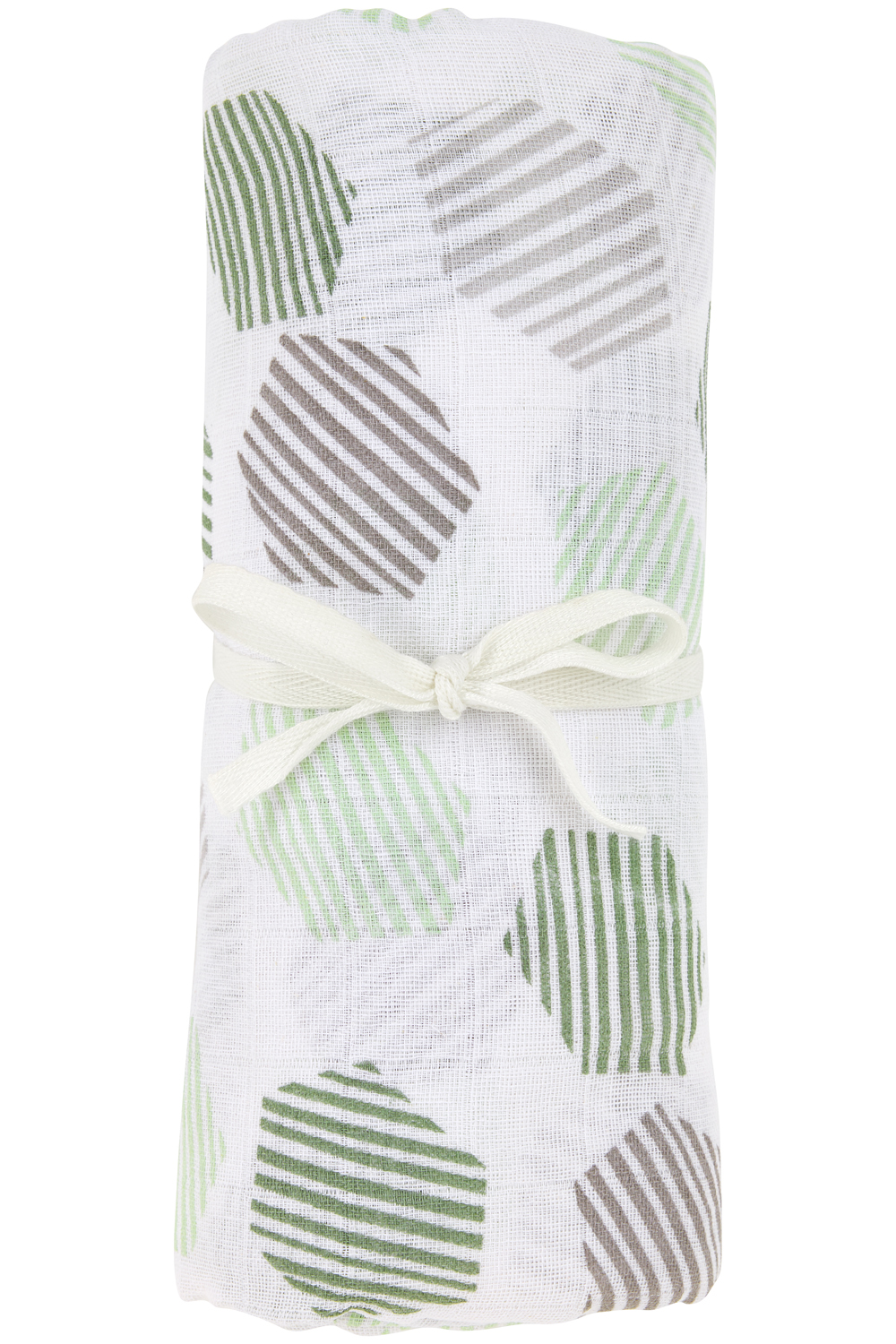 Swaddle XL hydrofiel Honeycomb - forest green - 140x200cm