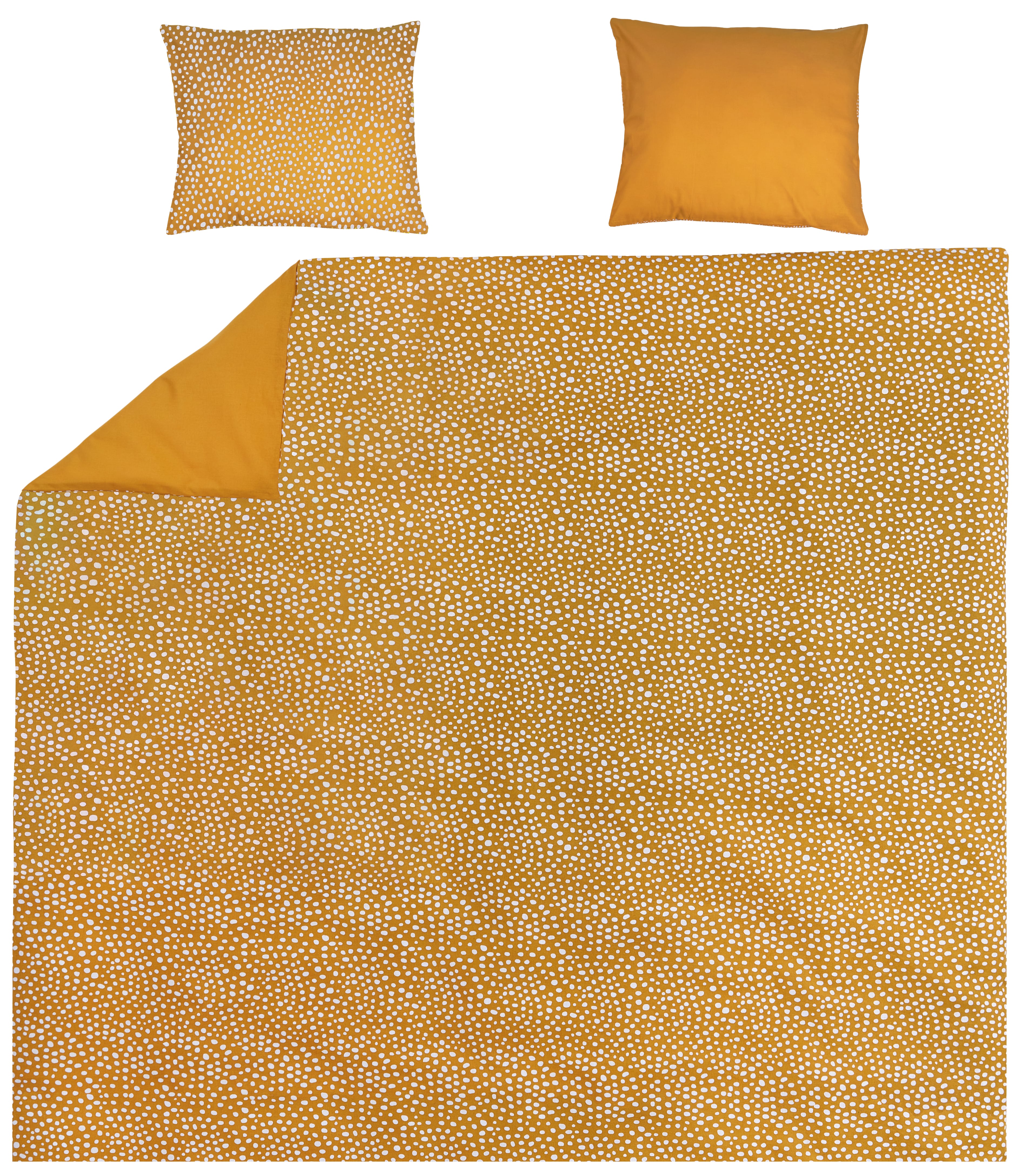Dekbedovertrek 2-persoons Cheetah Honey Gold (240x200/220cm)