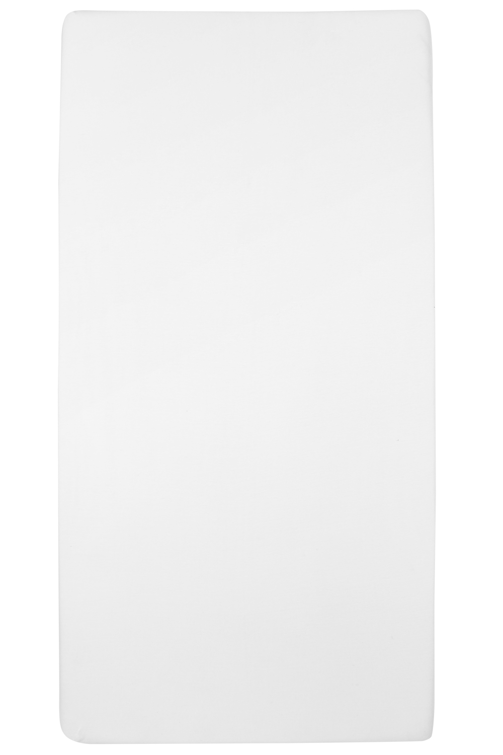 Hoeslaken 1-persoons Basic Jersey White (80x200cm)