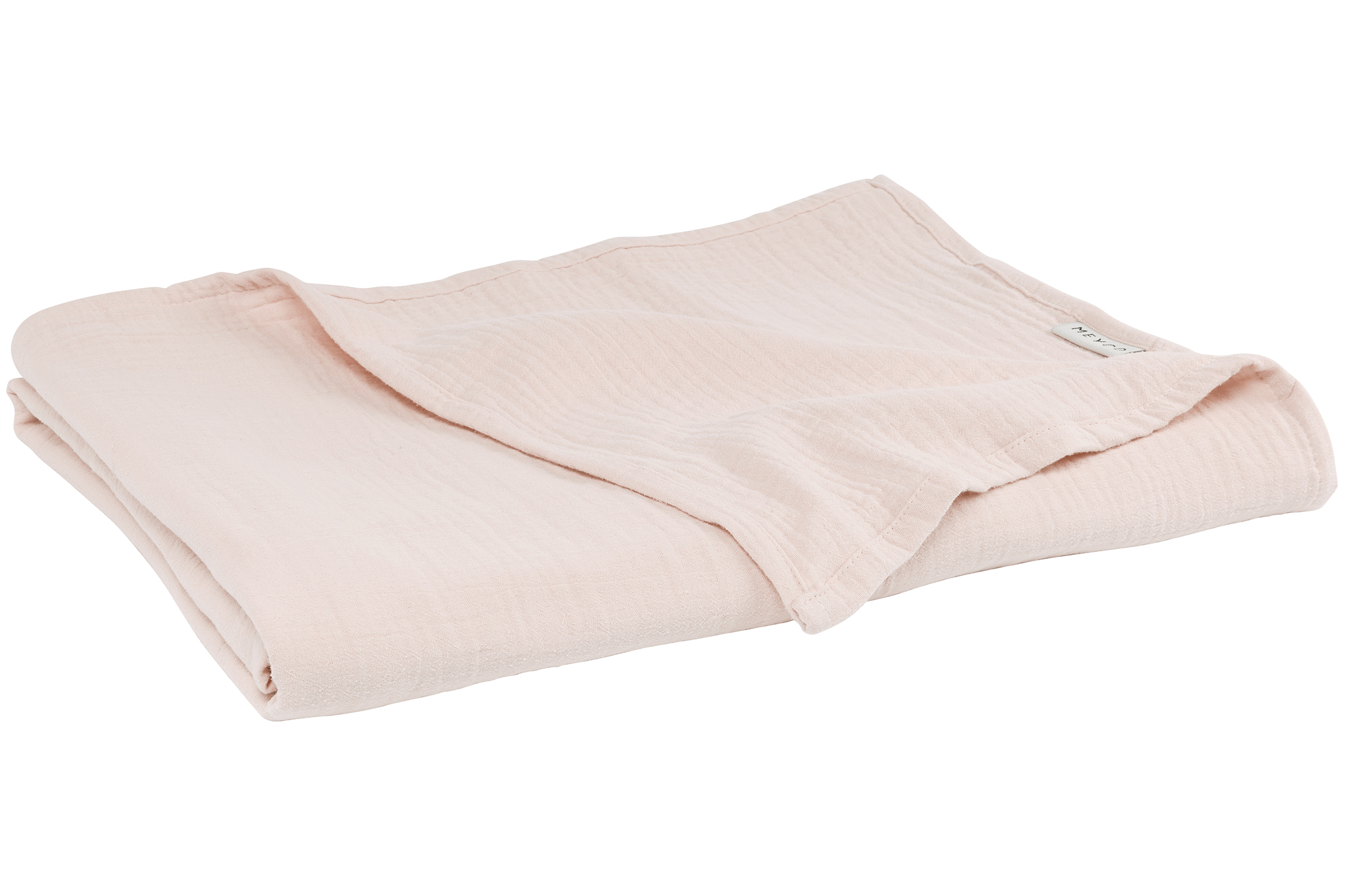 Strandlaken pre-washed hydrofiel Uni - soft pink - 140x200cm